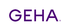 The image displays a logo with the word  GEHA  prominently featured, suggesting it is related to a brand or organization named Geha.